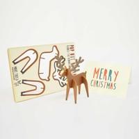 Reindeer Pop Out Christmas Card