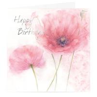 Red Poppies Happy Birthday