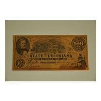 Replica Confederate era bank note