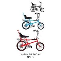Red Bike | Birthday Card
