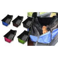 Red Pet Seat Protection for Car