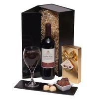 red wine chocolates gift