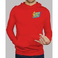 red sweatshirt man tgm