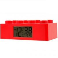 Red Lego Brick Alarm Clock