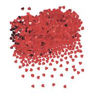 Red Heart Foil Confetti