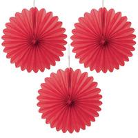 Red Decorative Mini Fans