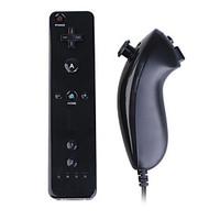 Remote and Nunchuk Controller Case for Wii/Wii U (Black)