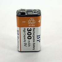 Rechargeable Battery 300mAh 9V
