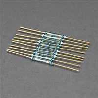 Reed Switch / Magnetic Switch / Glass Size - Golden Green (10 PCS / 2 x 14mm)