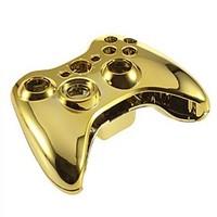 Replacement Housing Case for XBOX 360 Wireless Controller (Golden)