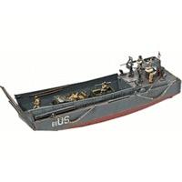 Revell LCM3 50ft. Landing Boat + Jeep + Trailer (03000)