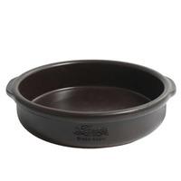 reg225s black terracotta tapas dish 20cm single