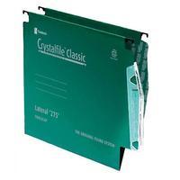 rexel crystalfile classic lateral 12 file manilla 15mm green 1 x pack  ...