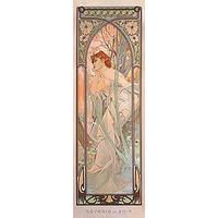 Reverie Du Soir By Alphonse Mucha