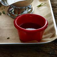 red melamine ramekin 3oz 85ml pack of 12