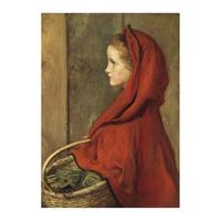 Red Riding Hood By John Everett Millais