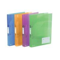 Rexel Ice (A4) Ring Binder 30mm Spine (Assorted Colours) - 1 x Pack of 10 Ring Binders