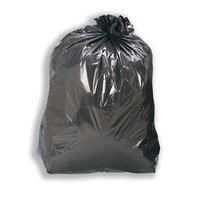 Refuse Sack (110 Litre) Recycled 120 Gauge Black (1 x Box of 200)