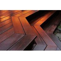 Red Balau Hardwood Decking Boards Using Hidden Fixing 21mm By 140mm By 1829-3048mm