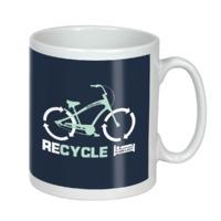 recycle plain lazy mug