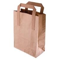 Recyclable Brown Paper Bags Large Pack of 250
