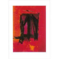 Red painting, 1961 By Franz Kline