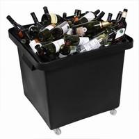 recycled bottle skip 185ltr black