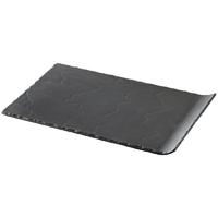 Revol Basalt Rectangular Raise Plates 325mm Pack of 3