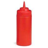 Red Squeeze Sauce Bottle 8oz / 235ml (Single)