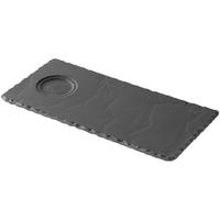 Revol Basalt Tray with Cup Indents 250mm Pack of 6