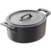 revol belle cuisine cocotte with lid 135mm black