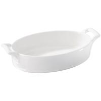 Revol Belle Cuisine Deep Oval Baking Dishes White 180x 120mm Pack of 4