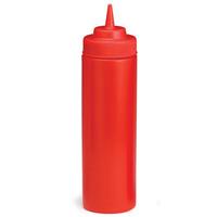 Red Squeeze Sauce Bottle 12oz / 355ml (Case of 12)