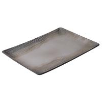 revol arborescence rectangle plate black 320 x 320mm pack of 2