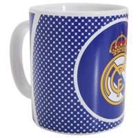 Real Madrid Football Mug With Logo