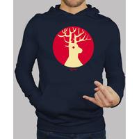 reindeer sweatshirt navy