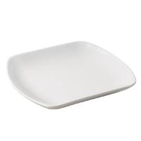 revol club square plate white 210mm pack of 6