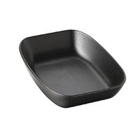 Revol Club Rectangular Side Dish Black 207 x 140mm Pack of 4