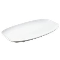 revol club rectangular plate white 360 x 210mm pack of 4