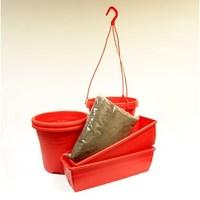 Red Planting Kit + Compost