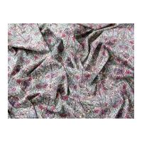 Regal Print Cotton Lawn Dress Fabric Pink