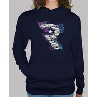 retro gamer sweatshirt girl 4 colors