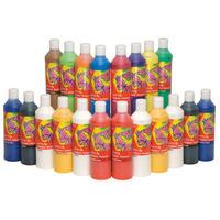 Reeves 500ml Redimix Tempera Assorted Pack of 20