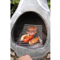 Removable BBQ Grill for Chimeneas Removable BBQ Grill for Clay ChimeneasRemovable BBQ Grill for Chimeneas