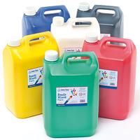 Ready Mixed Paint - 5 Litre Single Colours (Red)