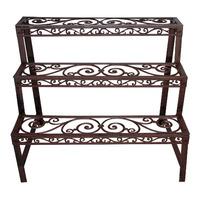Rectangle Etagere in Brown