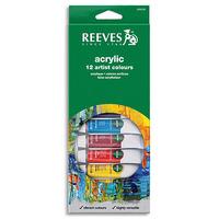 reeves acrylic paint set set of 12