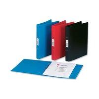Rexel Budget 2 (A4) Ring Binders 30mm Spine (Red) - 1 x Pack of 25 Ring Binders