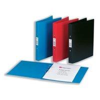 Rexel Budget 2 (A4) Ring Binders 30mm Spine (Black) - 1 x Pack of 10 Ring Binders