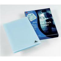 Rexel (A4) Polypropylene Cut Back Folder Clear (Pack 100)